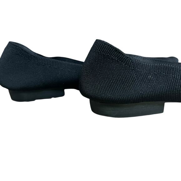 MIA Black Amora Pointed Toe Knit Slip on Flats Size 7M Comfort - Picture 8 of 10